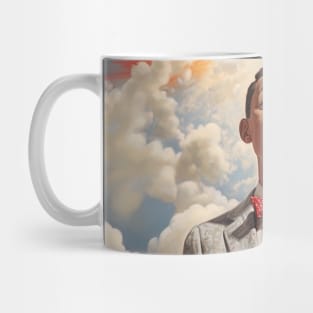 Pee Wee Herman in heaven - art 14 Mug